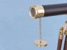 Floor Standing Brass-Leather Harbor Master Telescope 50 - 1