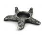 Antique Silver Cast Iron Starfish Decorative Tealight Holder 4.5 - 2
