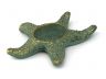 Antique Bronze Cast Iron Starfish Decorative Tealight Holder 4.5 - 1