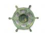 Antique Bronze Cast Iron Ship Wheel Decorative Tealight Holder 5.5 - 3