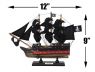 Wooden Calico Jacks The William Black Sails Limited Model Pirate Ship 12 - 8