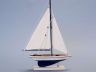 Wooden Blue Pacific Sailer Model Sailboat Decoration 17 - 5