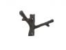 Cast Iron Forked Tree Branch Decorative Metal Double Wall Hooks 5 - 1