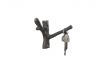 Cast Iron Forked Tree Branch Decorative Metal Double Wall Hooks 5 - 4