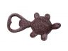 Rustic Red Cast Iron Turtle Bottle Opener 4 - 4