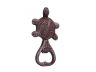 Rustic Red Cast Iron Turtle Bottle Opener 4 - 1