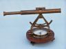Antique Brass Alidade Compass 14 - 12