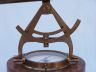 Antique Brass Alidade Compass 14 - 5