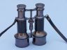 Commanders Oil-Rubbed Bronze With Leather Binoculars with Leather case 6 - 4