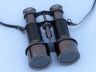 Commanders Oil-Rubbed Bronze With Leather Binoculars with Leather case 6 - 3