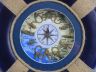 Vintage Blue Decorative Lifering Clock 15 - 2