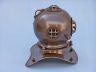 Antique Brass Decorative Divers Helmet 9 - 5