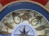 Vintage Red Decorative Lifering Clock 15 - 6