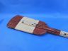 Wooden Rustic Eastern Bay Decorative Squared Rowing Boat Oar with Hooks 50 - 4
