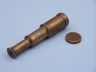Deluxe Class Scouts Antique Brass Spyglass Telescope 7 with Rosewood Box - 6