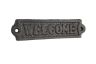 Cast Iron Welcome Sign 6 - 2