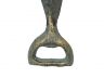 Antique Seaworn Bronze Cast Iron Whale Bottle Opener 7 - 2