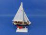 Wooden American Sailer Model Sailboat Decoration 9 - 4