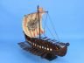 Wooden Viking Drakkar with Embroidered Raven Limited Model Boat 14 - 6