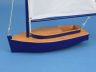 Wooden Barnegat Bay Cat Model Sailboat Decoration 15 - 2