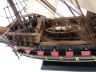 Wooden Black Barts Royal Fortune White Sails Limited Model Pirate Ship 26 - 1