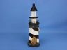 Wooden Rustic Blackstone Island Decorative Lighthouse 10 - 4