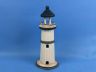 Wooden Rustic Bluestone Island Decorative Lighthouse 10 - 1