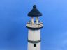 Wooden Rustic Bluestone Island Decorative Lighthouse 10 - 5