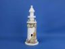 Wooden Rustic Grey Cove Decorative Lighthouse 10 - 1