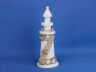 Wooden Rustic Grey Cove Decorative Lighthouse 10 - 6