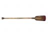 Wooden Lockwood Decorative Squared Rowing Boat Oar With Hooks 50 - 2