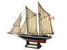 Wooden Bluenose Model Sailboat Decoration 7 - 5
