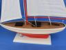 Wooden Red Pacific Sailer Model Sailboat Decoration 25 - 10