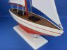 Wooden Red Pacific Sailer Model Sailboat Decoration 25 - 13