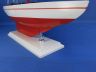 Wooden Red Pacific Sailer Model Sailboat Decoration 25 - 14