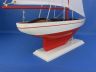 Wooden Red Pacific Sailer Model Sailboat Decoration 25 - 7