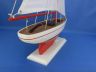 Wooden Red Pacific Sailer Model Sailboat Decoration 25 - 8
