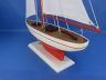 Wooden Red Pacific Sailer Model Sailboat Decoration 25 - 9