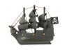 Wooden Flying Dutchman Model Pirate Ship Magnet 4 - 2