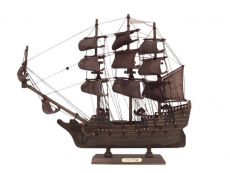 Wooden Flying Dutchman Model Pirate Ship 14