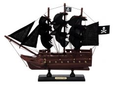 Wooden Captain Kidds Adventure Galley Black Sails Model Pirate Ship 12