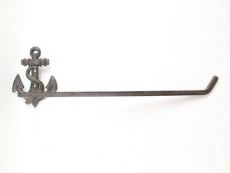 Cast Iron Anchor Wall Mounted Paper Towel Holder 17\