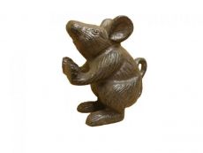 Set of 2 - Cast Iron Mouse Book Ends 5
