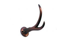 Antique Copper Antler Hook 5