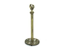 Antique Gold Cast Iron Lobster Extra Toilet Paper Stand 16