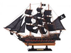Wooden Captain Kidds Black Falcon Black Sails Limited Model Pirate Ship 15