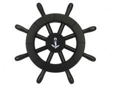 Pirate Decorative Ship Wheel With Anchor 12