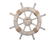 Rustic Decorative Ship Wheel 24