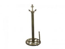 Rustic Gold Cast Iron Anchor Paper Towel Holder 16