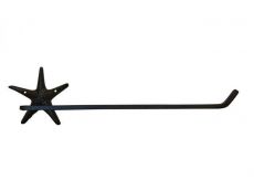 Cast Iron Starfish Wall Mounted Paper Towel Holder 18